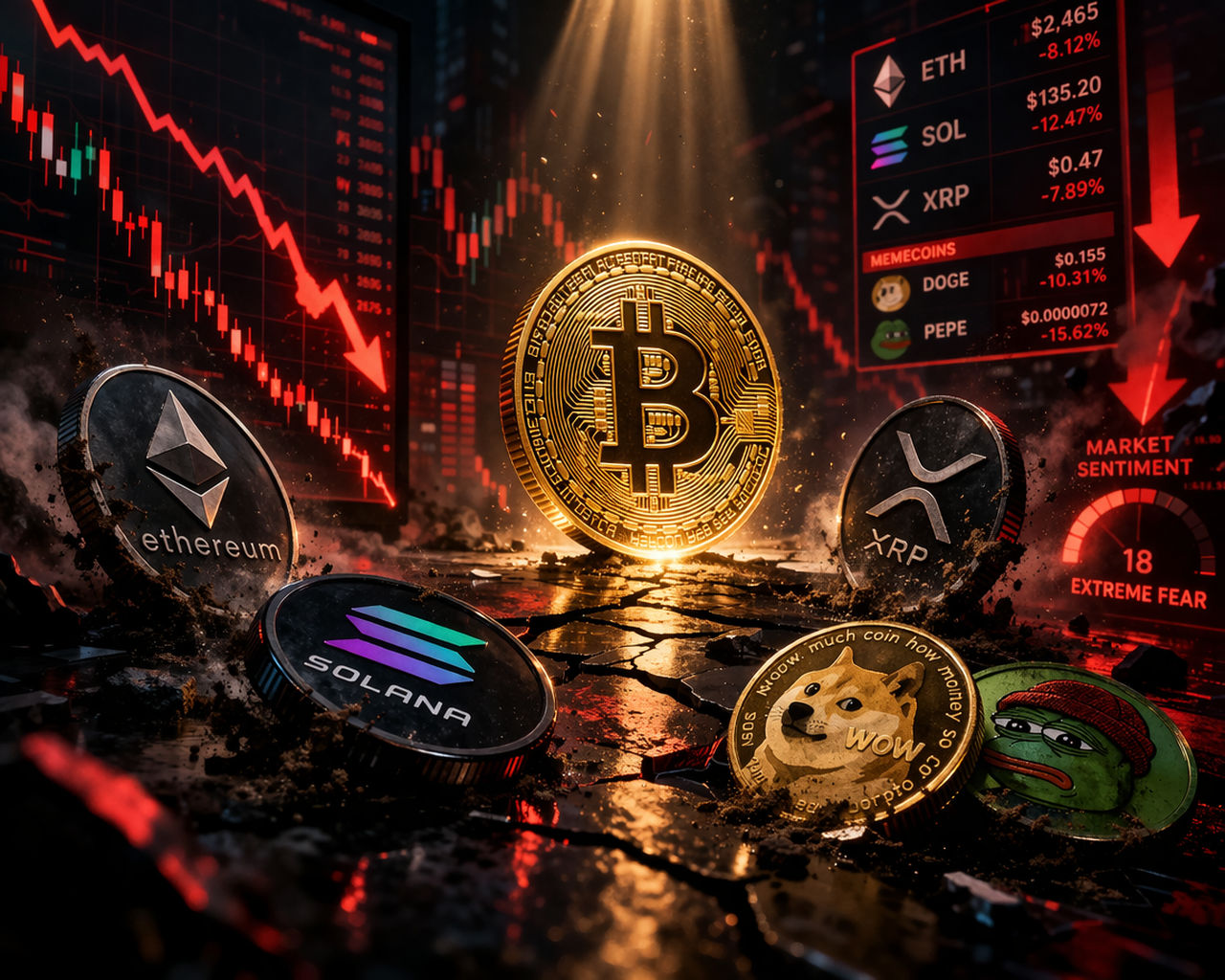 Over 40% of Altcoins Near All-Time Lows