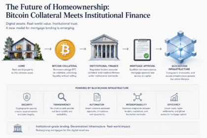 Bitcoin-backed mortgage and crypto collateral financial infrastructure