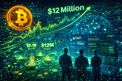 Bitcoin Volatility Drives $12M Fees for Yield Basis as DeFi Turns Turbulence Into Profit