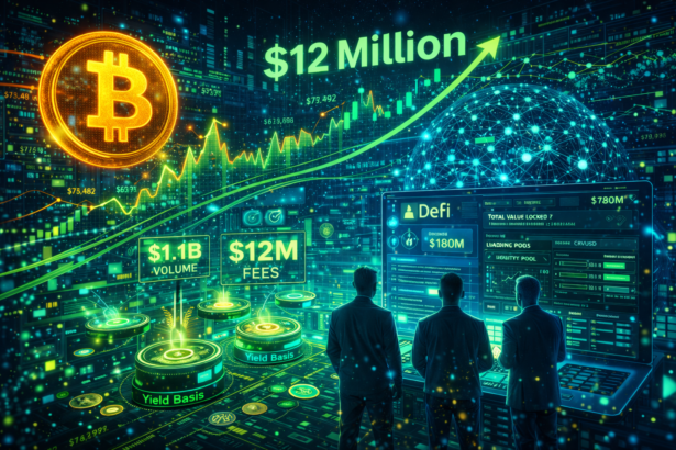 Bitcoin Volatility Drives $12M Fees for Yield Basis as DeFi Turns Turbulence Into Profit