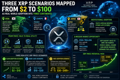 XRP Price Prediction: $2 to $100 Scenarios as Global Adoption Grows