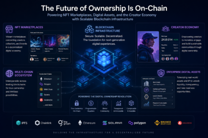 Enterprise NFT marketplace infrastructure and blockchain ecosystem development