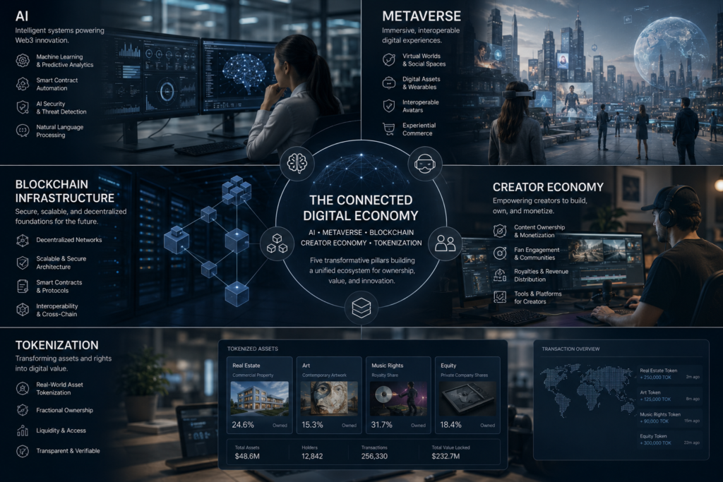 Future NFT marketplace ecosystems and blockchain infrastructure development
