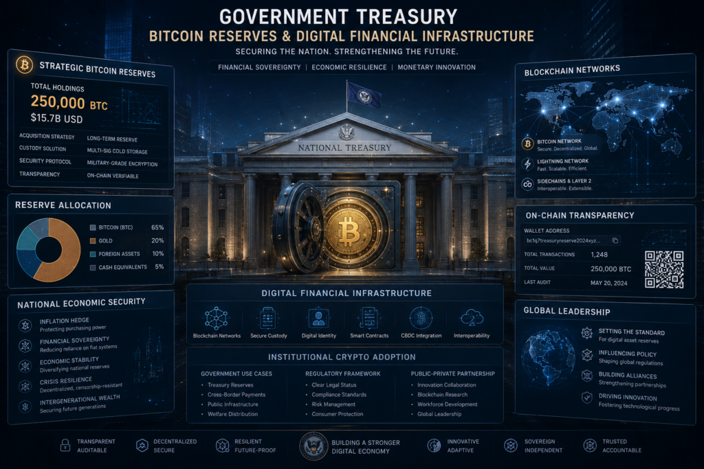 Strategic Bitcoin Reserve and national blockchain infrastructure
