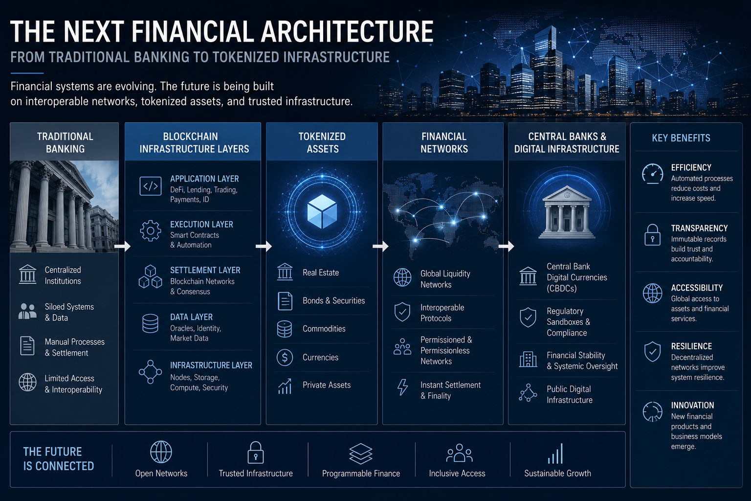 Tokenized financial infrastructure and systemic market risks