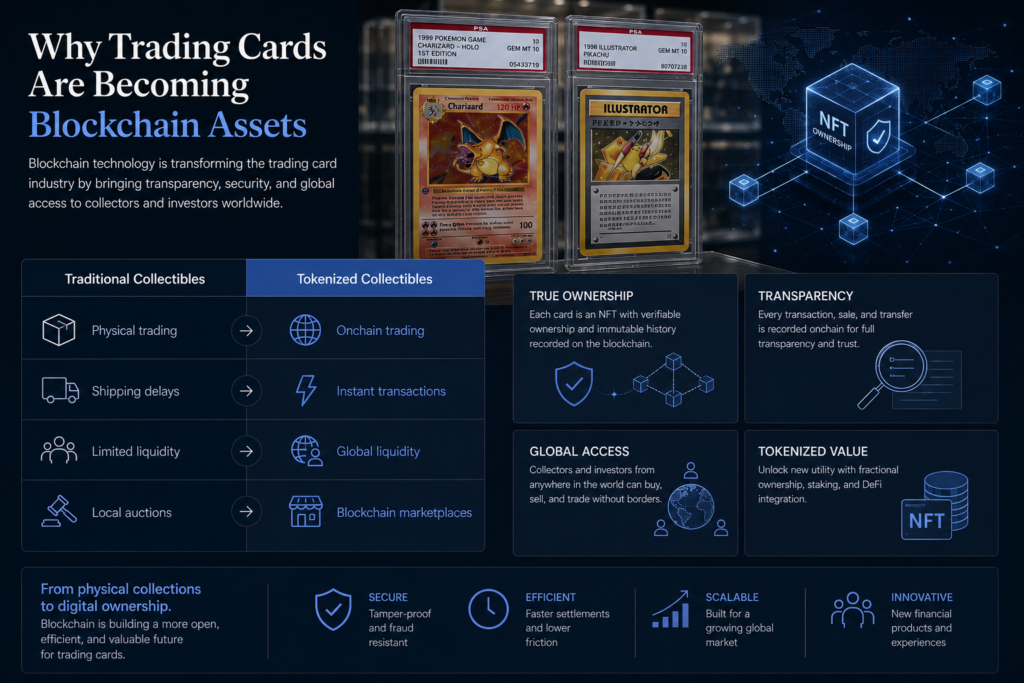 Comparison between traditional collectible markets and blockchain tokenized marketplaces