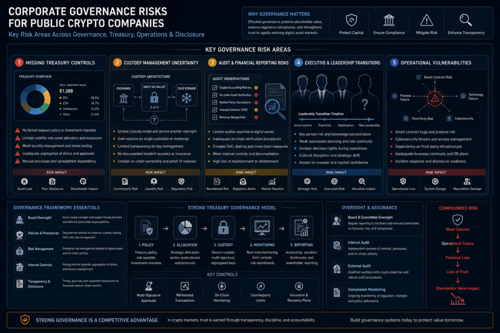 Institutional governance systems for blockchain and tokenized financial infrastructure