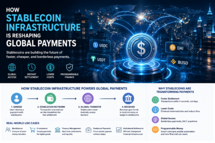 Stablecoin payment infrastructure and blockchain-based global financial systems